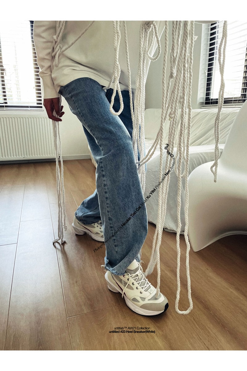 untitlab fall winter 2021 collection lookbook footwear sneaker heel derbies designs release info