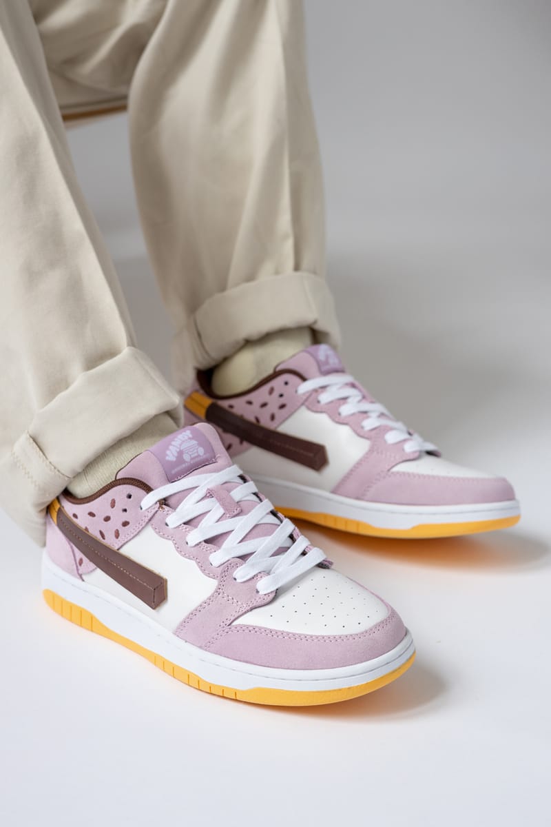 pink ice cream shoes