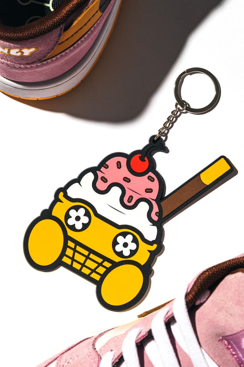 vandy the pink hbx ice cream sneakers rug collection plush toy white yellow brown pink official release date info photos price store list buying guide