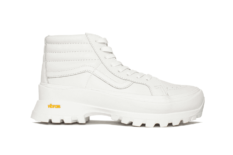 Vans SK8-Hi LX Authentic Vibram Sole Unit White Black Release Information SoCal Skateboarding OG Shoes Footwear Sneakers Trainers VN0A5HZWBLK1BLK1 VN0A5HZWW001W001 VN0A5HZUBLK1BLK1 VN0A5HZUW001W001 OneBlockDown Italy