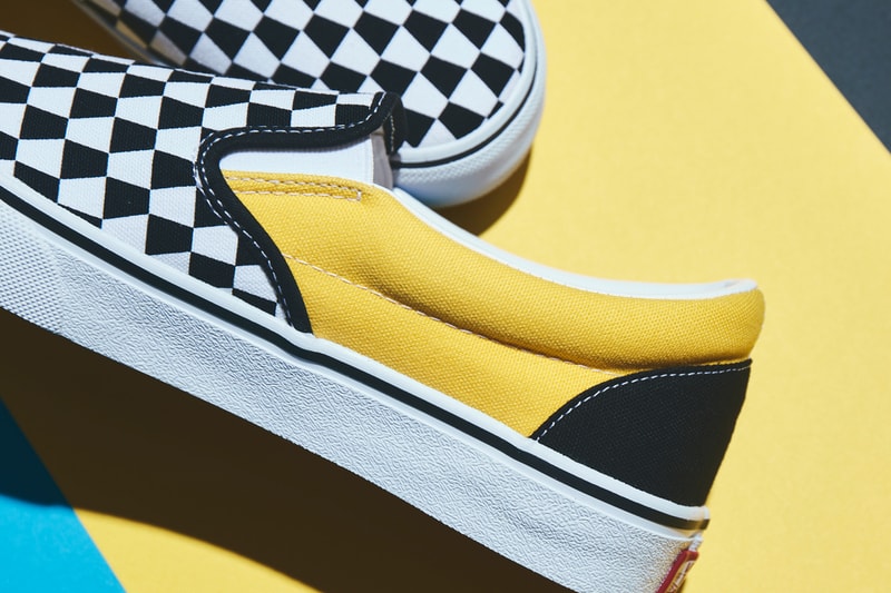 vans slip on billys tokyo trapezoid pattern black white red green yellow blue billys tokyo exclusive official release date info photos price store list buying guide