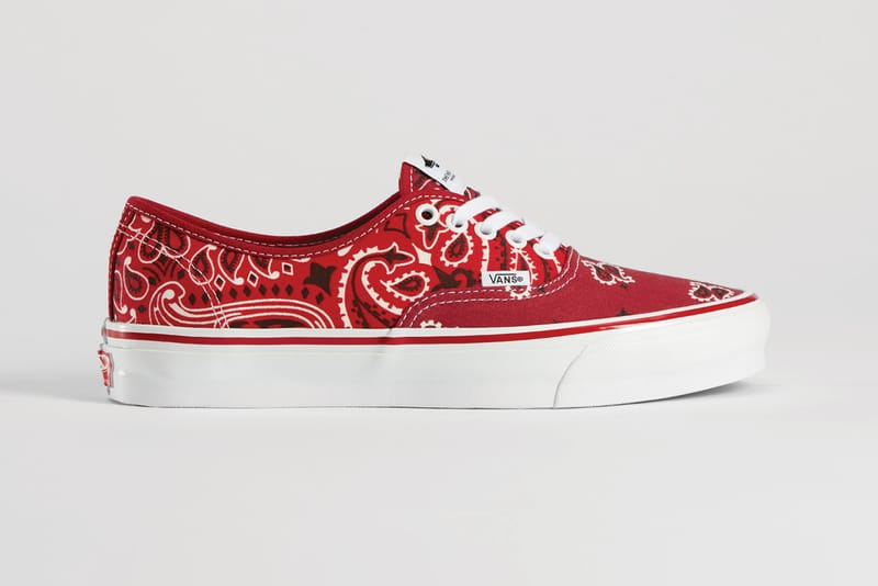 red vans collab