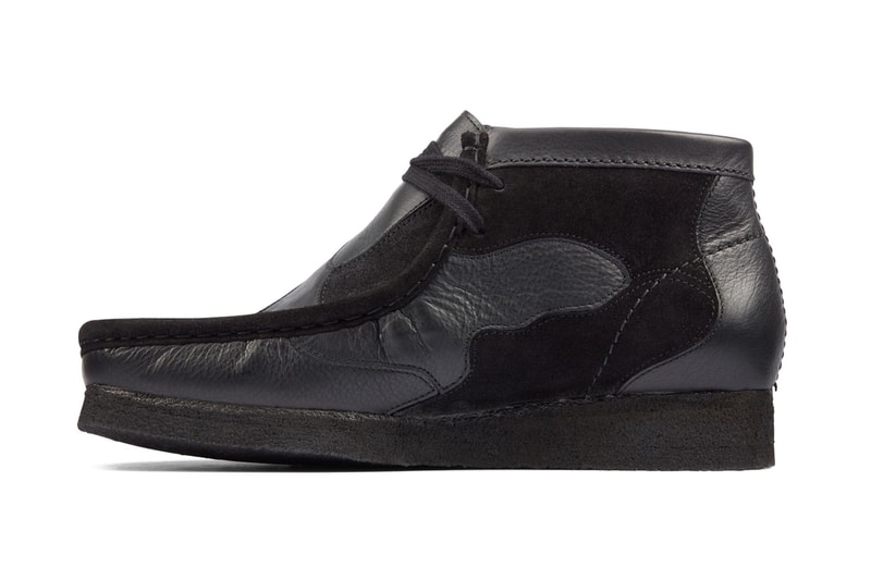 Clarks Originals Wallabee Black Patchwork Wallabee Boot Shoes Release Drop