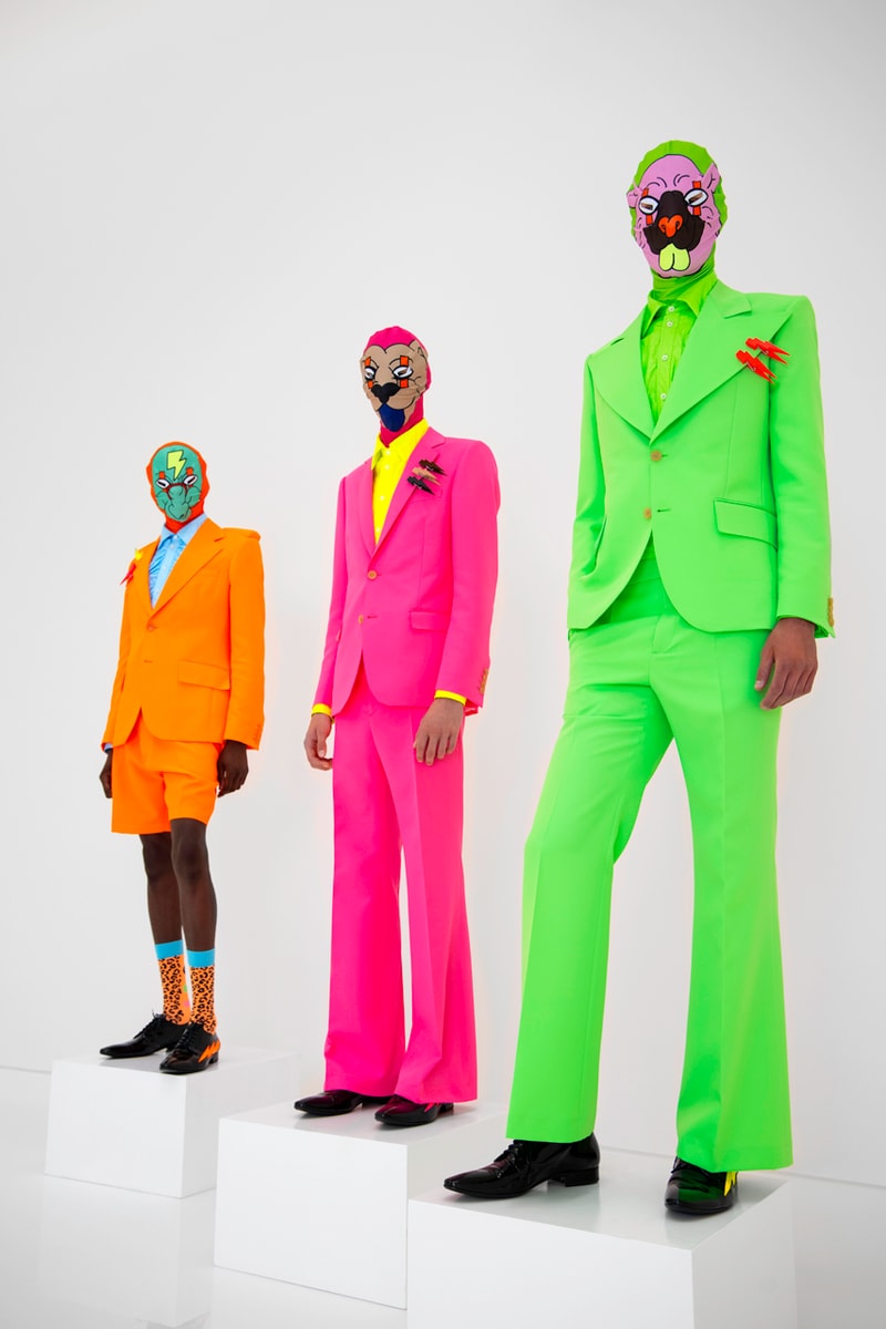 Walter van Beirendonck Spring/Summer 2022 SS22 Neon Shadow Collection Lookbook The Antwerp Six Release Information Closer First Look Menswear Avant Garde 