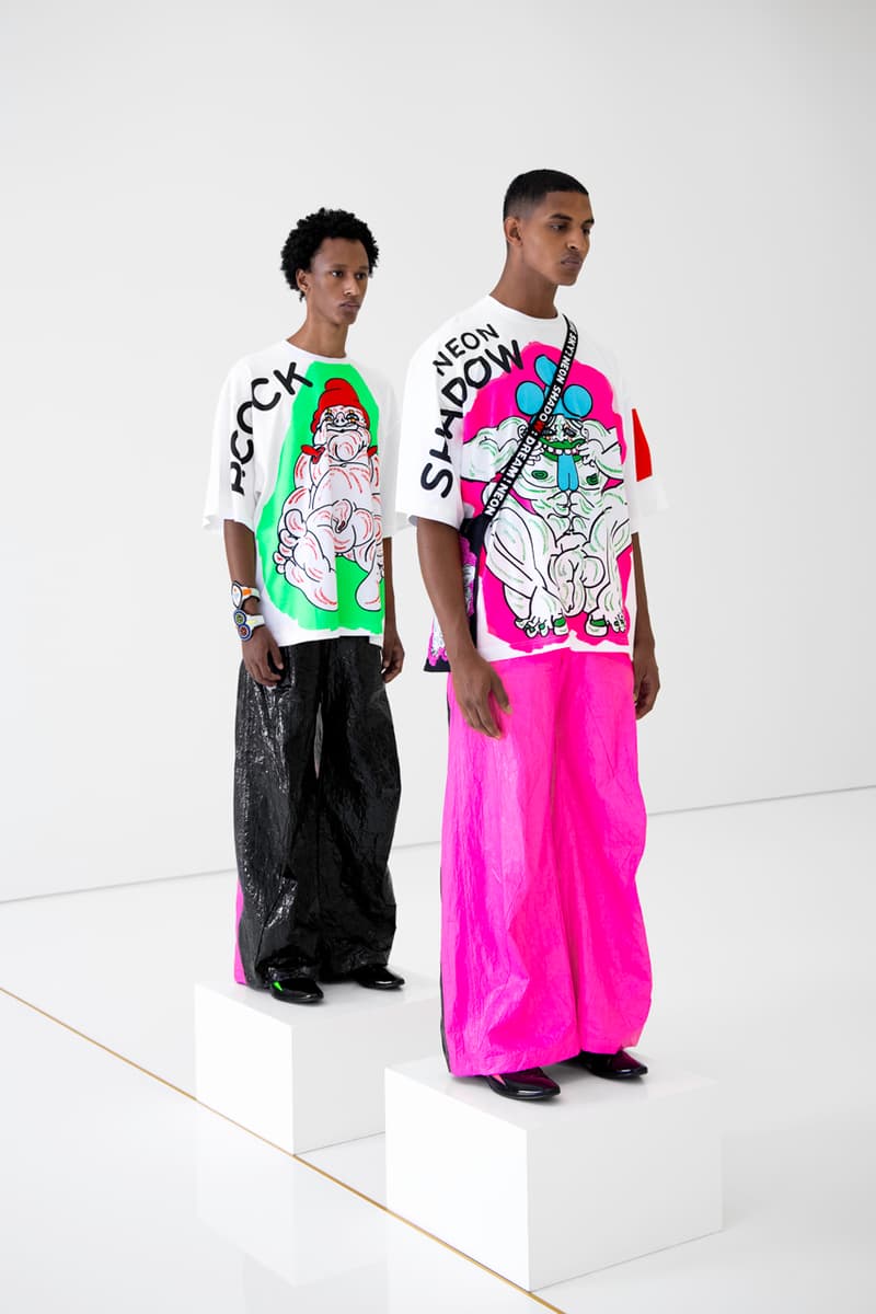 Walter van Beirendonck Spring/Summer 2022 SS22 Neon Shadow Collection Lookbook The Antwerp Six Release Information Closer First Look Menswear Avant Garde 