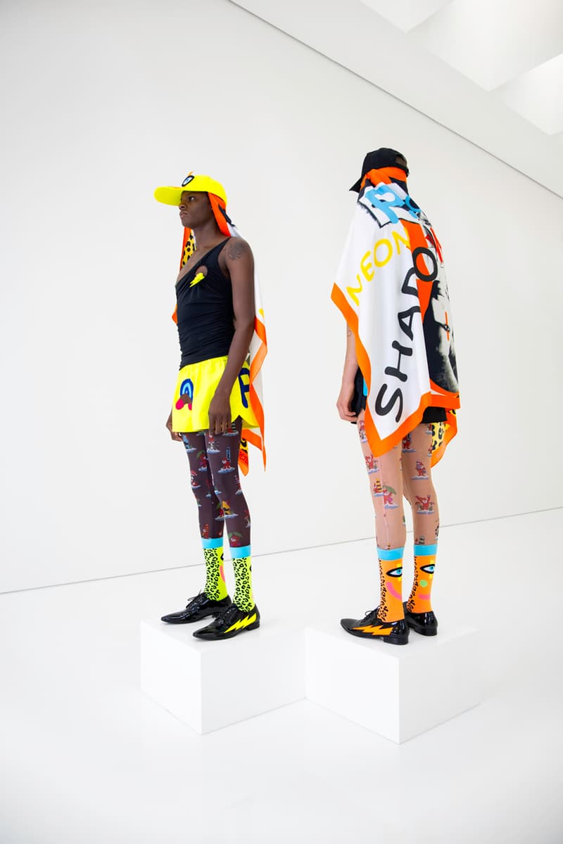 Walter van Beirendonck Spring/Summer 2022 SS22 Neon Shadow Collection Lookbook The Antwerp Six Release Information Closer First Look Menswear Avant Garde 