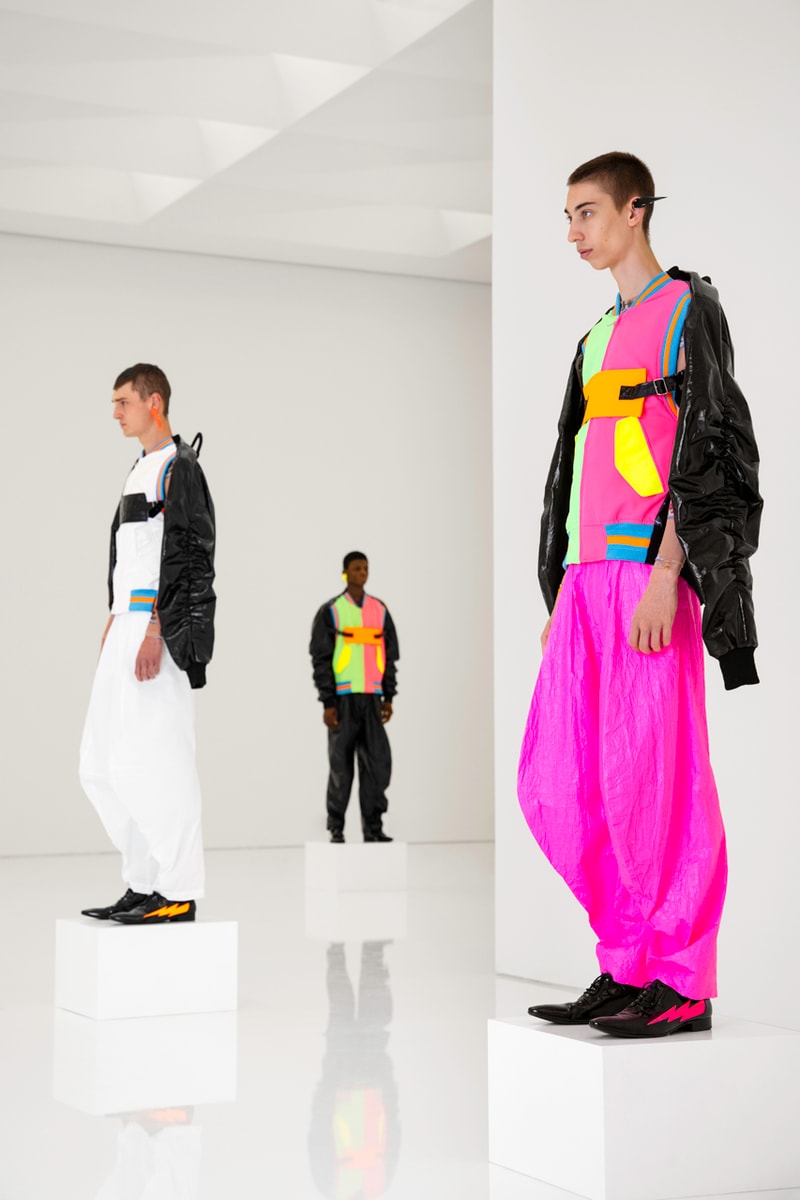 Walter van Beirendonck Spring/Summer 2022 SS22 Neon Shadow Collection Lookbook The Antwerp Six Release Information Closer First Look Menswear Avant Garde 