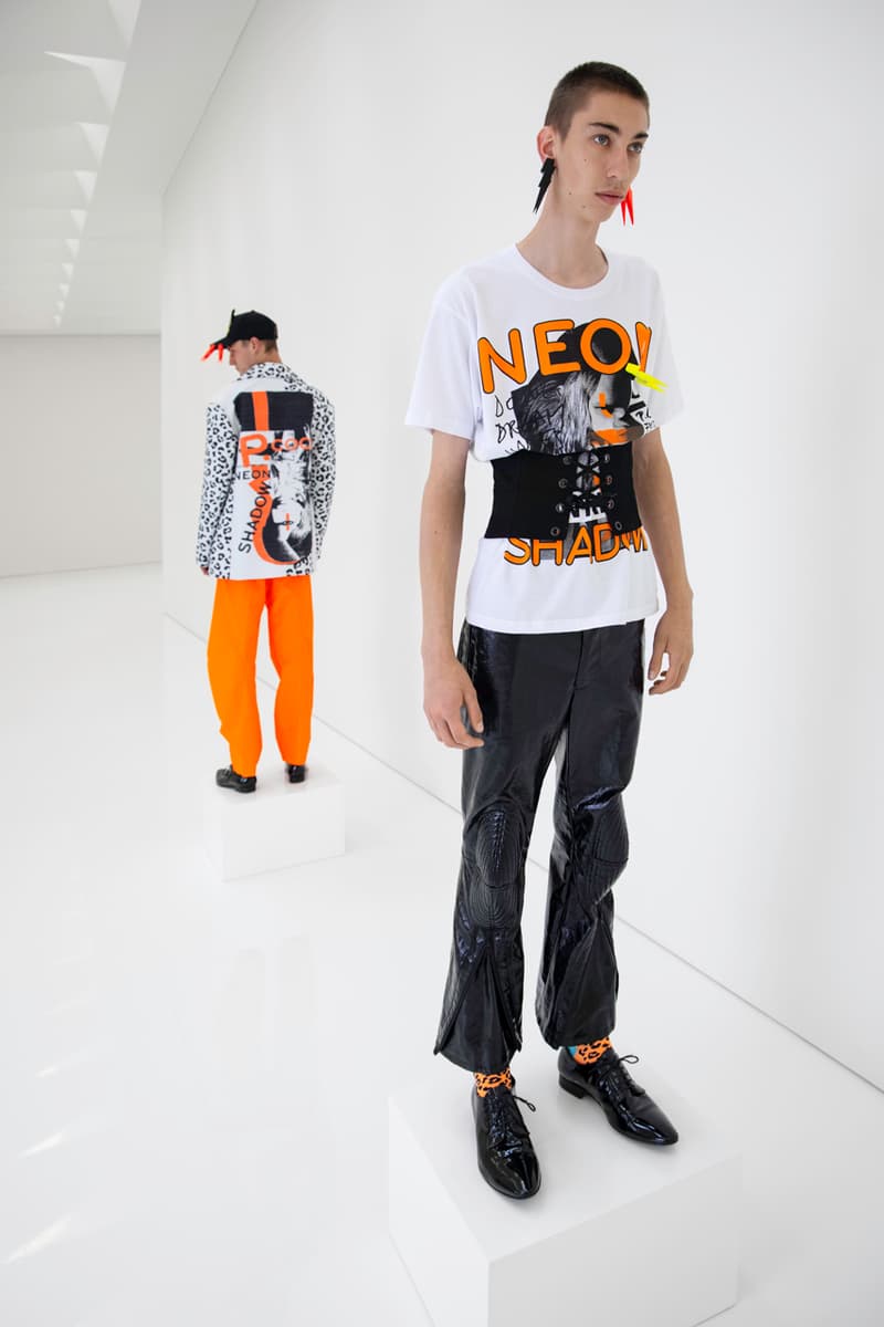 Walter van Beirendonck Spring/Summer 2022 SS22 Neon Shadow Collection Lookbook The Antwerp Six Release Information Closer First Look Menswear Avant Garde 