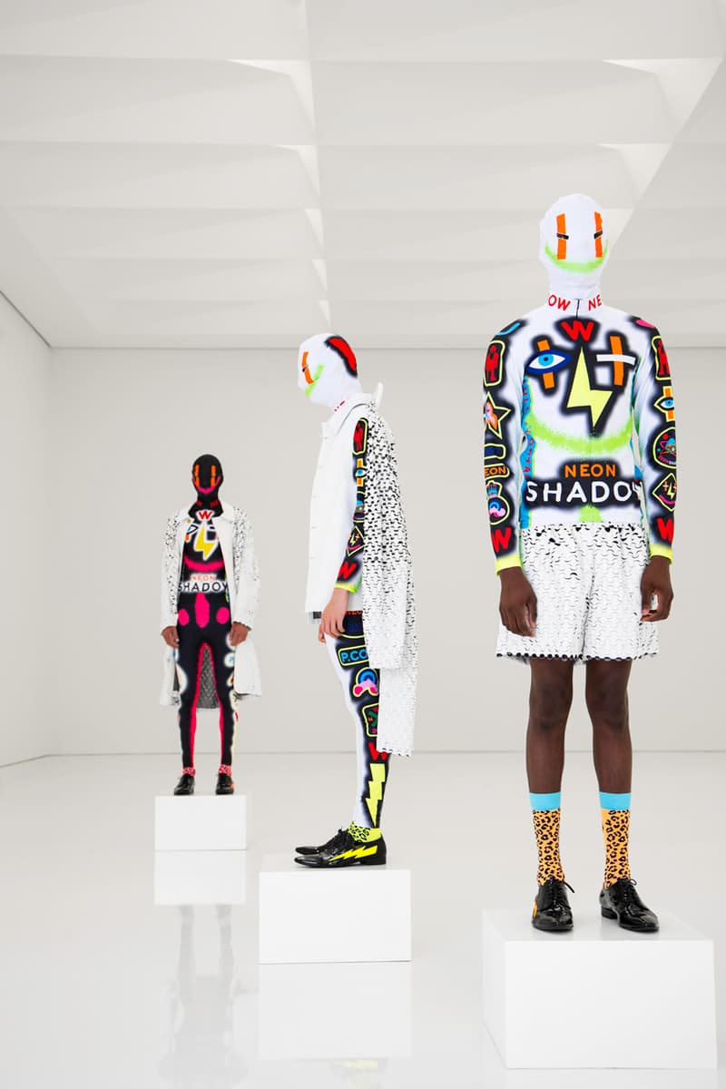 Walter van Beirendonck Spring/Summer 2022 SS22 Neon Shadow Collection Lookbook The Antwerp Six Release Information Closer First Look Menswear Avant Garde 