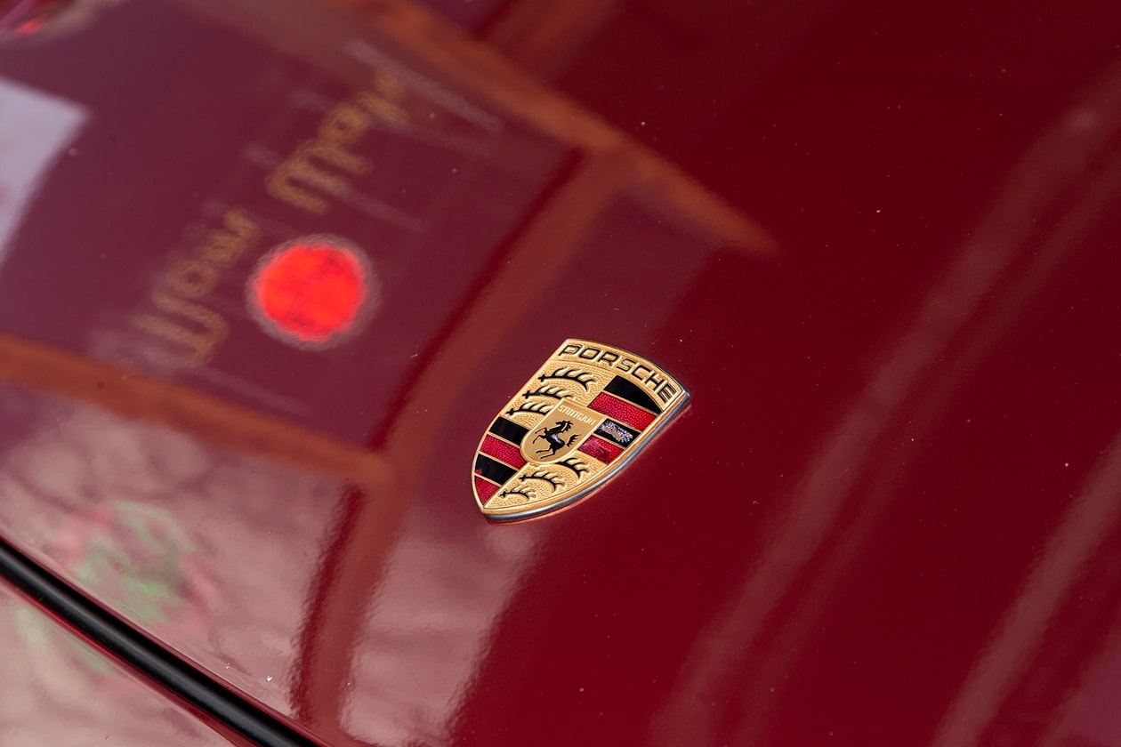 Wilson Tang of Nom Wah's Porsche 911 Targa 993 tea parlor drivers hypebeast car club maroon burgundy