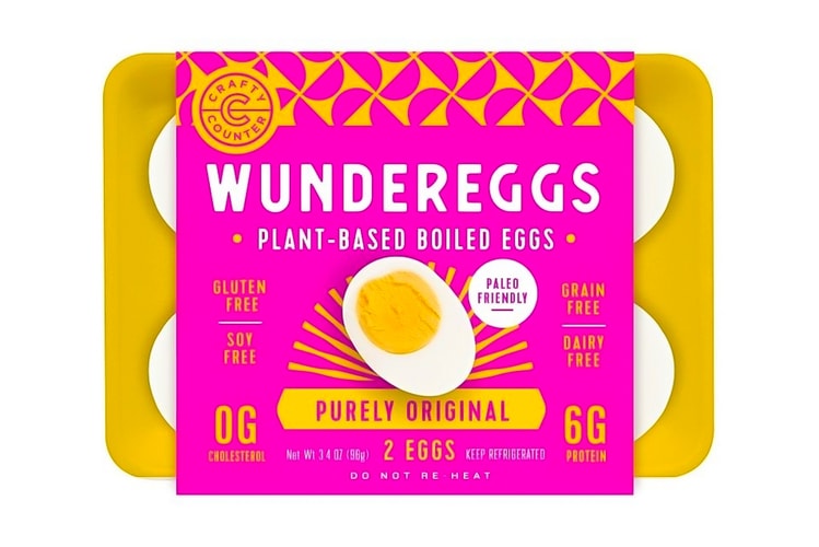 Crafty Counter Develops New Plant-Based Boiled Eggs