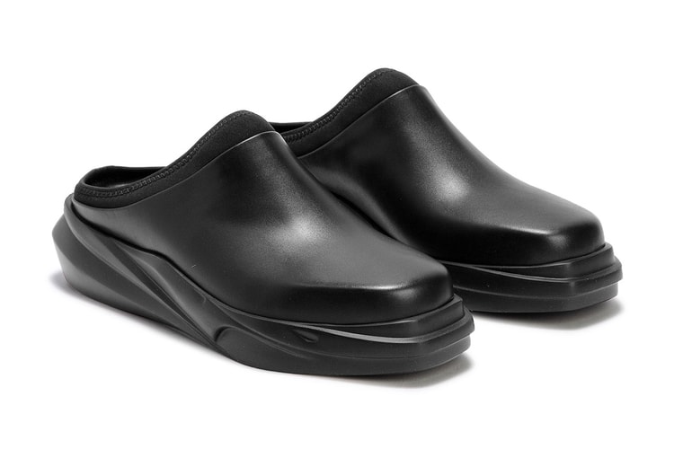 1017 ALYX 9SM Unveils a Sleek Leather Mono Mule