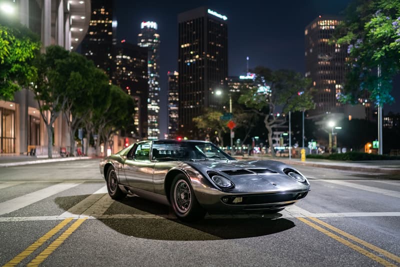 1971 Lamborghini Miura P400 S by Bertone Bare Metal Restored For Sale Auction RM Sotheby's USA Italian Classic Supercar 2 Million USD