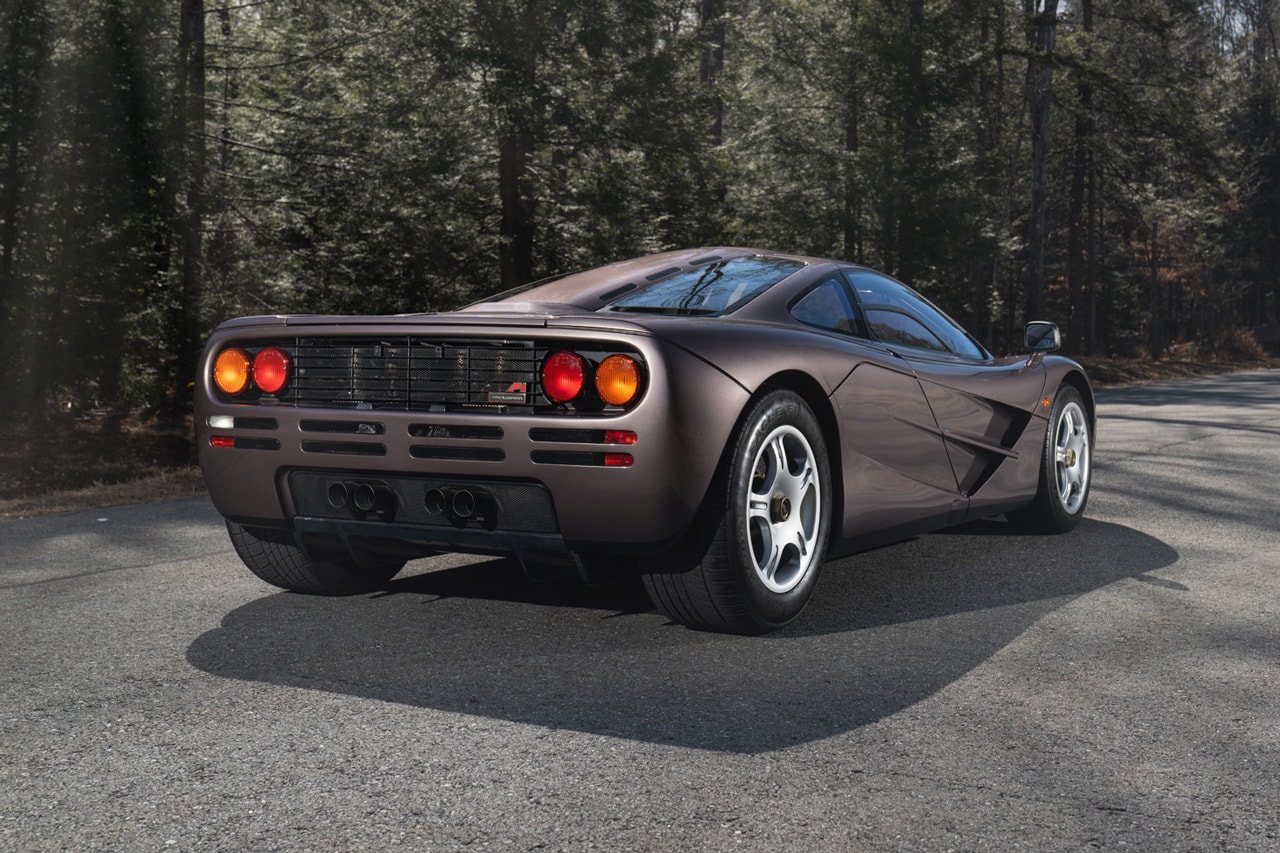 An Ultra-Rare 1995 McLaren F1 Road Car Sold at Auction for a Record $20.5 Million USD