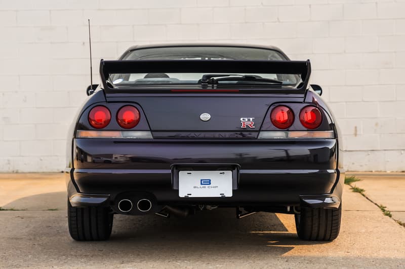 1995 Nissan Skyline GT-R R33 "Godzilla" Midnight Purple RM Sotheby's Monterey Car Auction JDM Japanese Car Sports Rare Imported