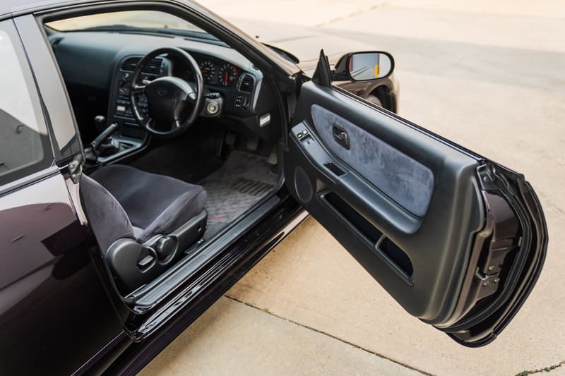 1995 Nissan Skyline GT-R R33 "Godzilla" Midnight Purple RM Sotheby's Monterey Car Auction JDM Japanese Car Sports Rare Imported