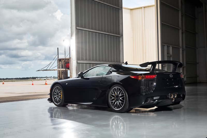 2012 Lexus LFA Nürburgring Package RM Sotheby's Monterey Auction Sold $1.6 Million USD Japanese JDM Supercar V10 Engine Modern Classic