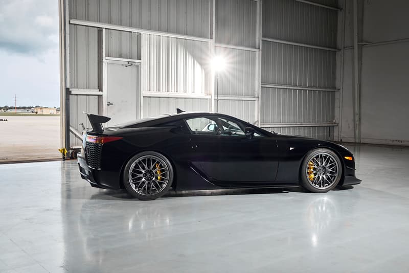 2012 Lexus LFA Nürburgring Package RM Sotheby's Monterey Auction Sold $1.6 Million USD Japanese JDM Supercar V10 Engine Modern Classic