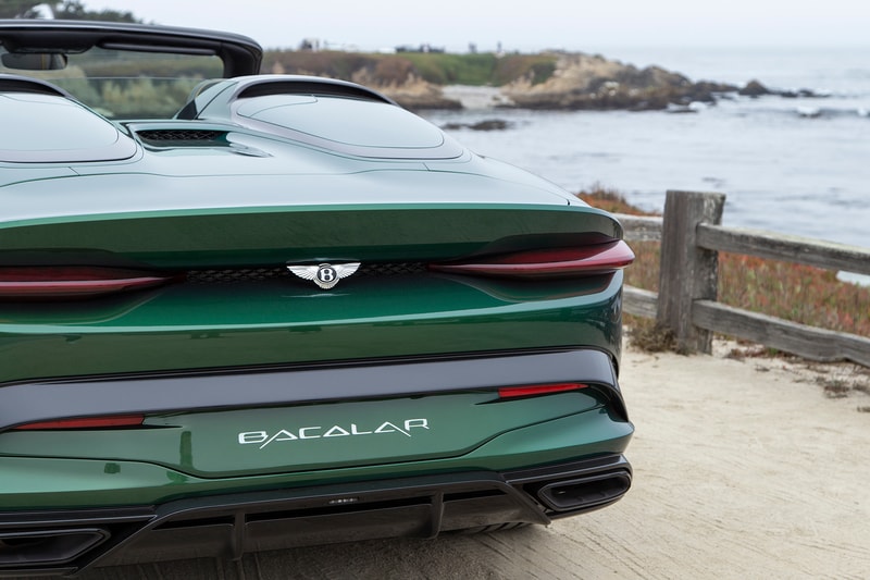 Bentley Bacalar Closer Look Photos and Details Monterey Car Week 2021 The Quail Motorsports Gathering Concours d'Elegance