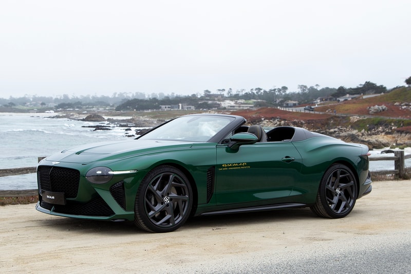 Bentley Bacalar Closer Look Photos and Details Monterey Car Week 2021 The Quail Motorsports Gathering Concours d'Elegance