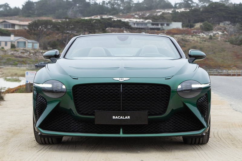 Bentley Bacalar Closer Look Photos and Details Monterey Car Week 2021 The Quail Motorsports Gathering Concours d'Elegance