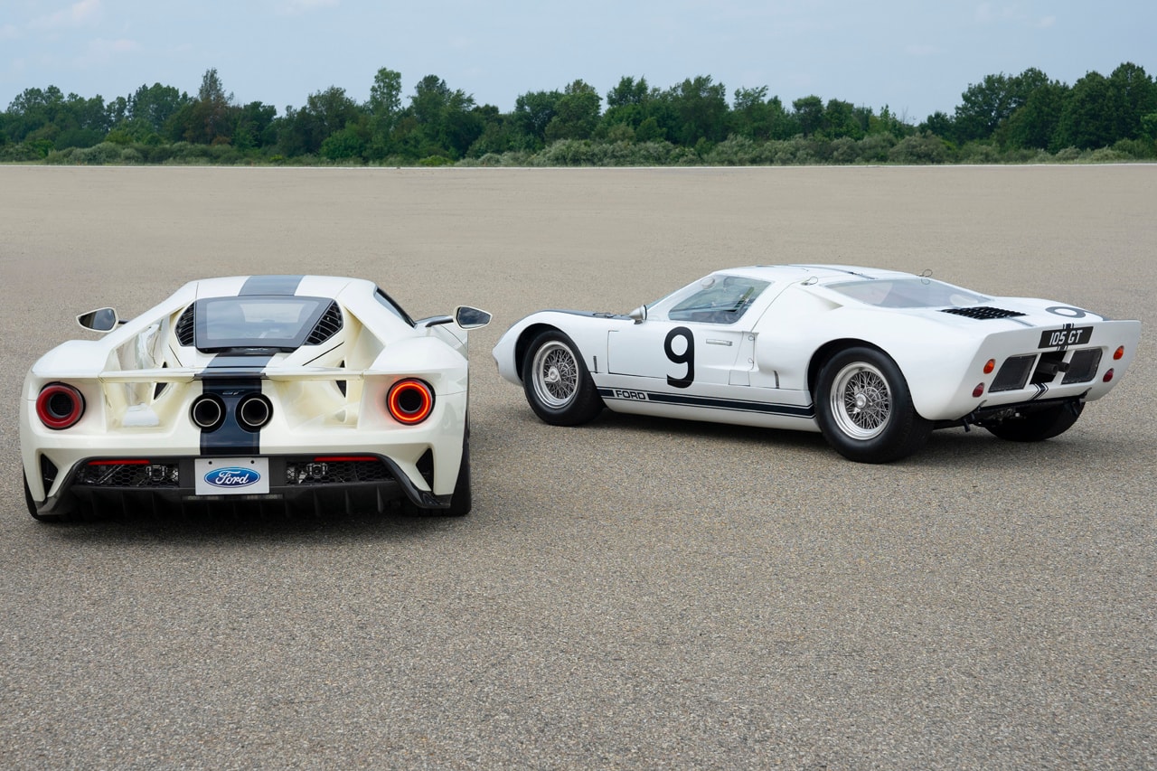 2022 Ford GT Heritage Edition 1964 Ford GT40 prototypes Le Mans Winning Race Car Supercar Release Information Limited Edition Rare American Muscle Blue Oval