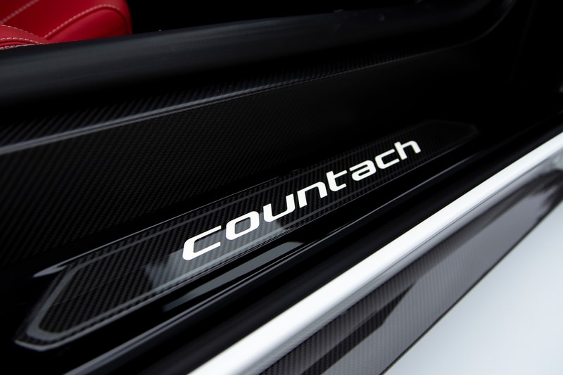 Lamborghini Countach Exclusive Photos and Details Monterey Car Week 2021 The Quail Motorsports Gathering Concours d'Elegance HYPEBEAST Car Club