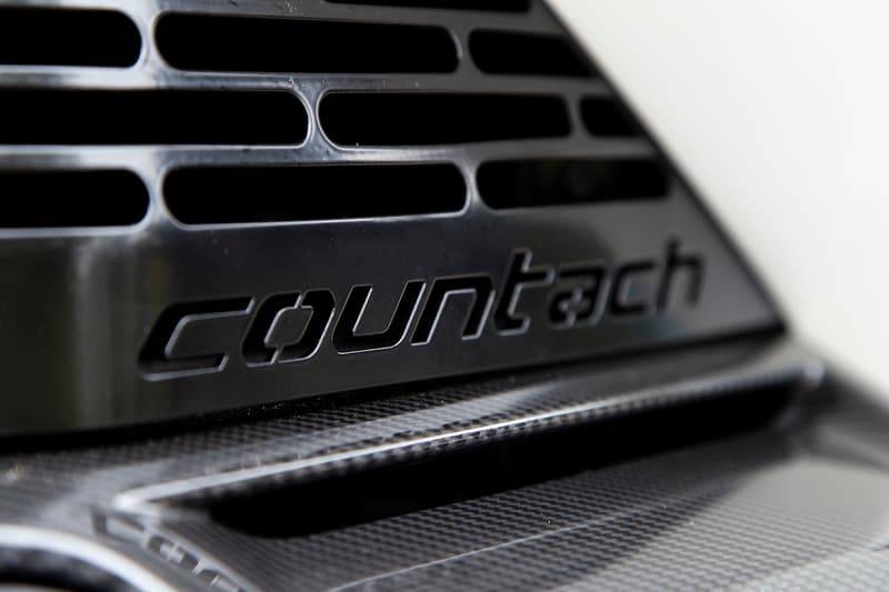 Lamborghini Countach Exclusive Photos and Details Monterey Car Week 2021 The Quail Motorsports Gathering Concours d'Elegance HYPEBEAST Car Club