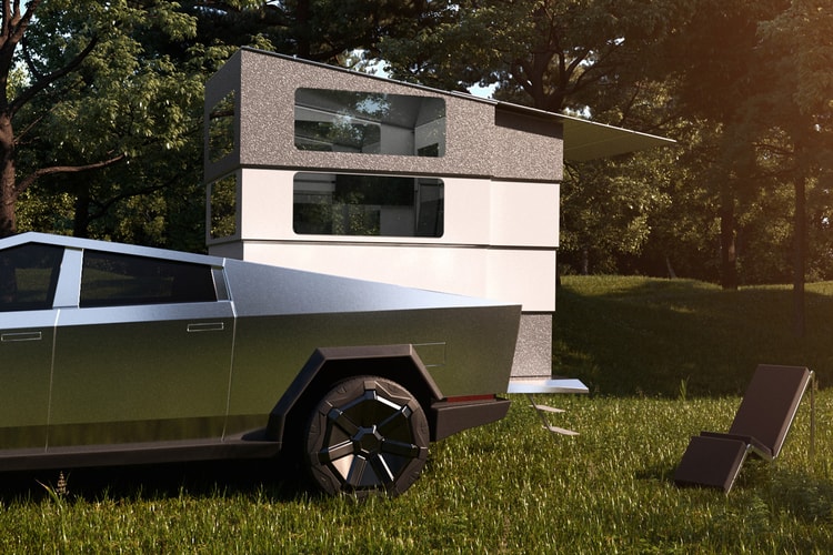 You Can Now Order a Compact Camper Attachment for the Tesla Cybertruck