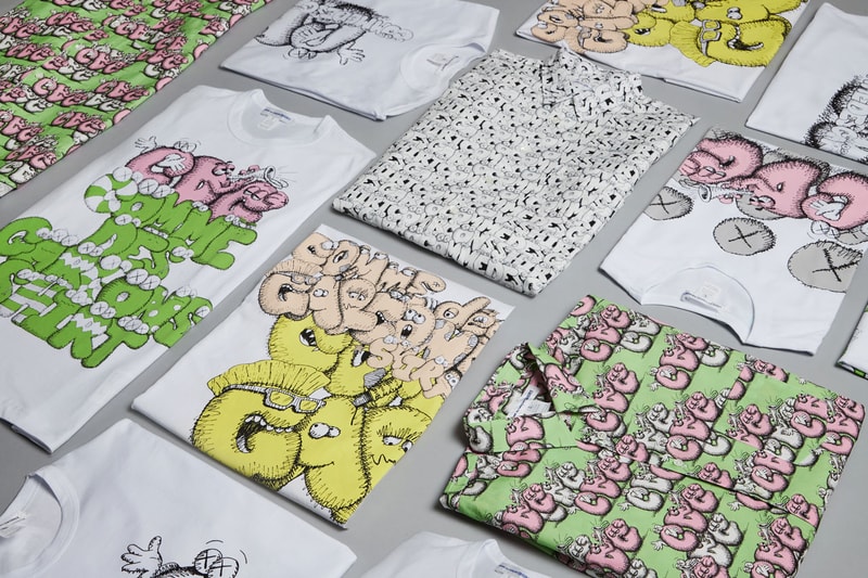 COMME Des GARÇONS SHIRT and KAWS Reunite for a Playful Collaboration