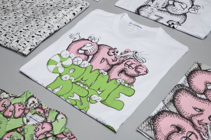 COMME Des GARÇONS SHIRT and KAWS Reunite for a Playful Collaboration