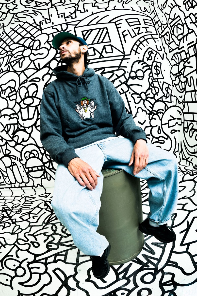 Hélas Teamed Up With FUZI for a Graffiti-Inspired Collection