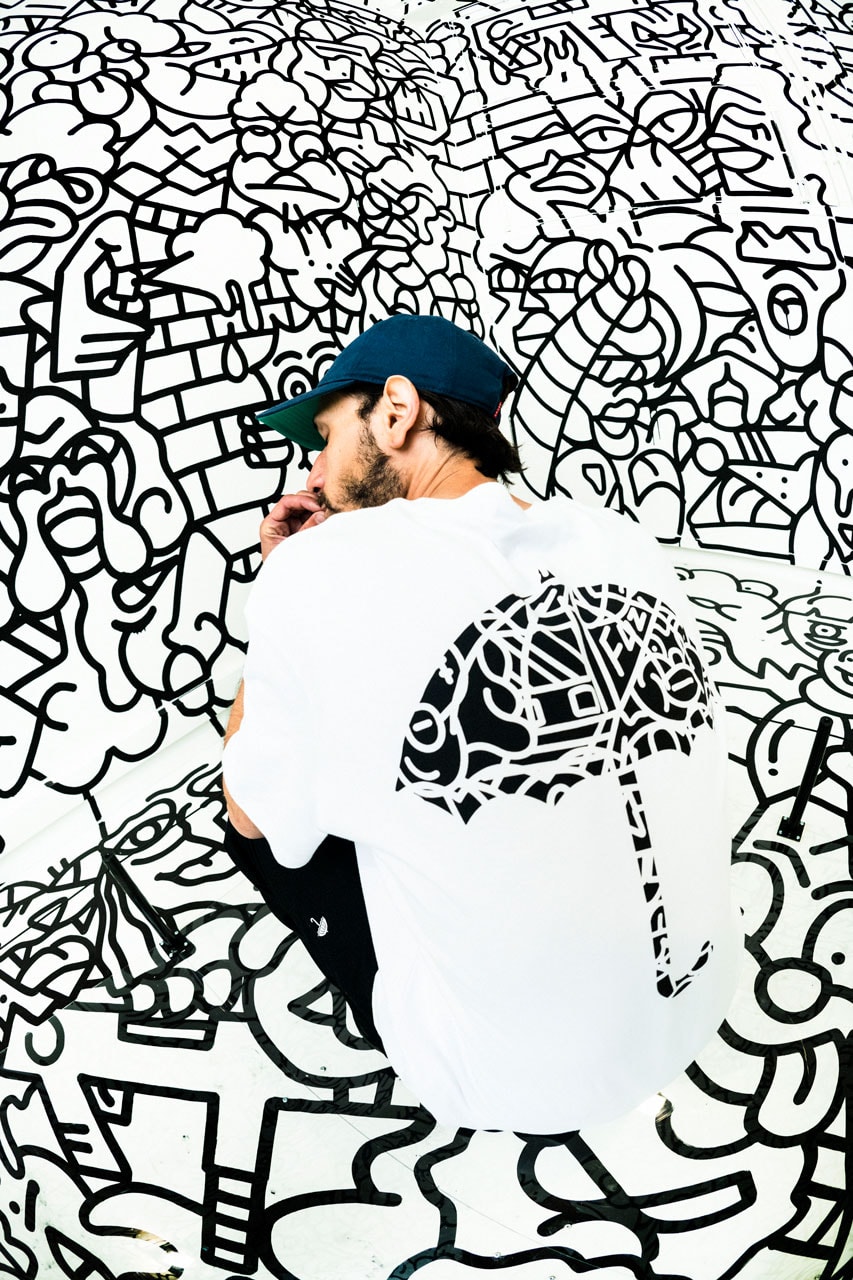 Hélas Teamed Up With FUZI for a Graffiti-Inspired Collection