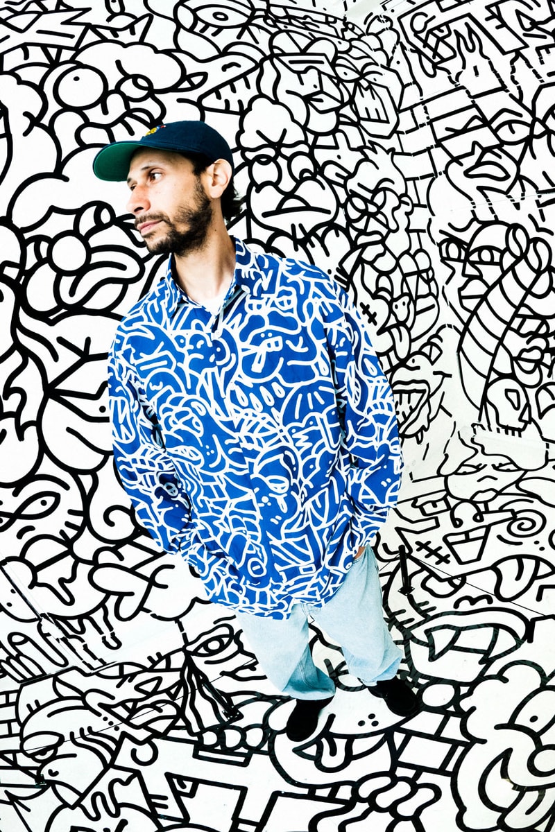 Hélas Teamed Up With FUZI for a Graffiti-Inspired Collection
