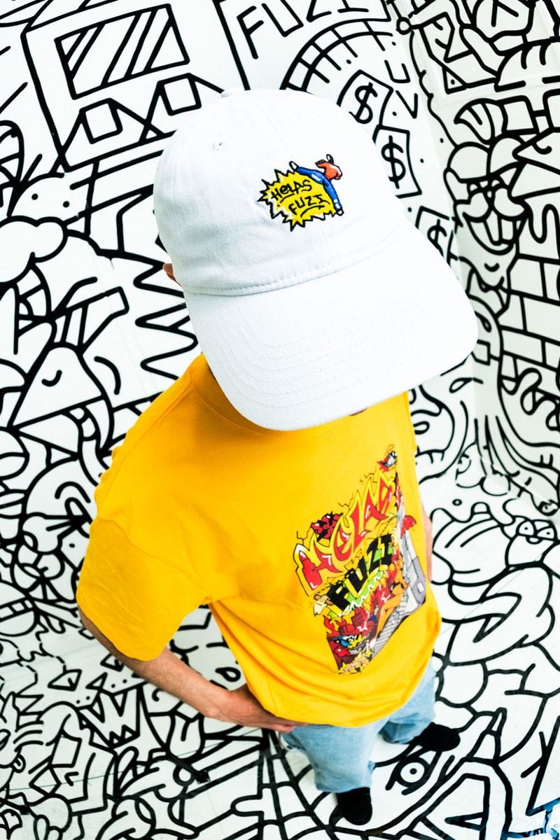 Hélas Teamed Up With FUZI for a Graffiti-Inspired Collection