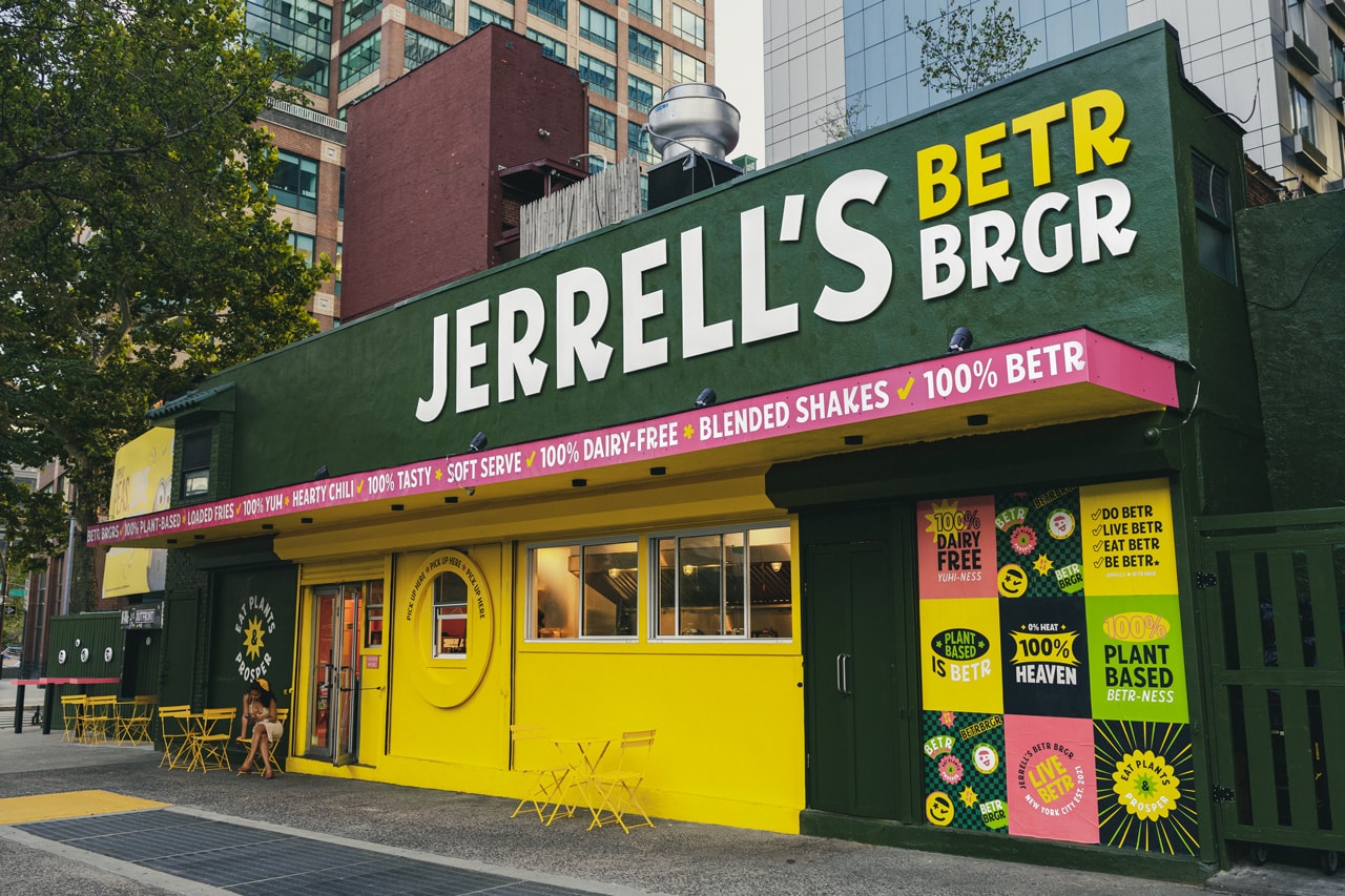 Jerrell’s BETR BRGR SoHo New York Vegan Burgers Late-night Spot Shake Shack McDonald's