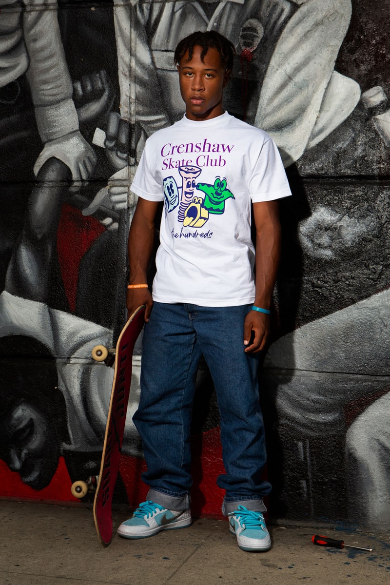 The Hundreds X Crenshaw Skate Club Is a Full Circle Moment for the Young Brand