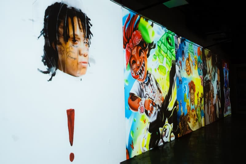 Trippie Redd Recently Held His First Ever Interactive Exhibit