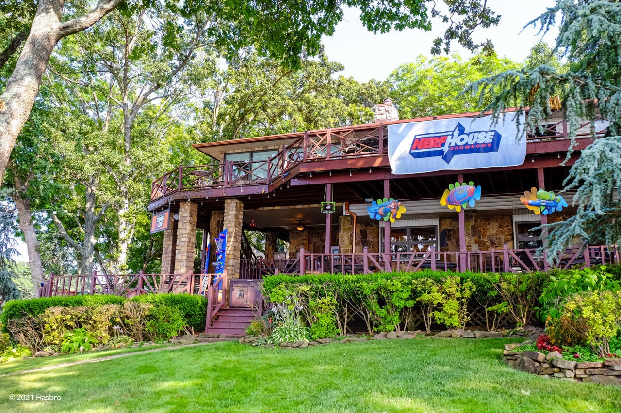You Can Rent This Lake House for the Most Epic Nerf Battle Ever