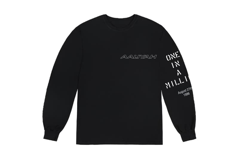 Aaliyah's 'One In a Million' Limited-Edition Merch Line Is Here album post humous death clothing collection release info