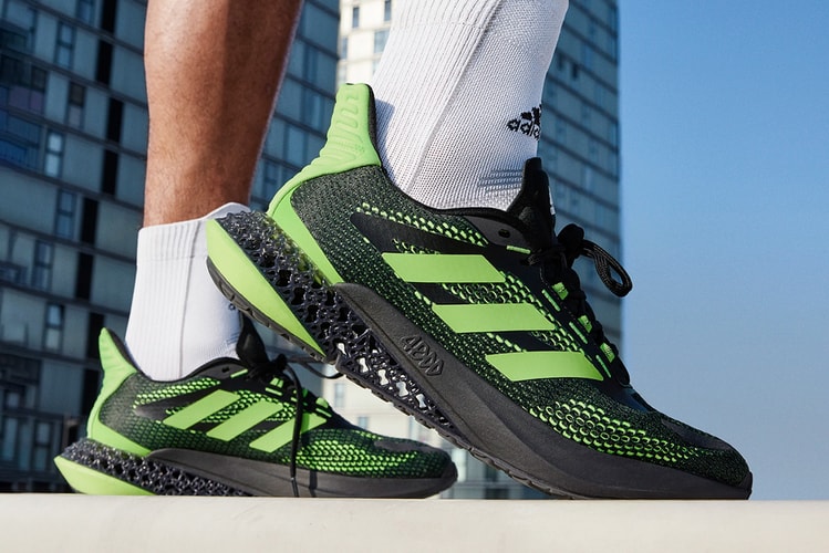 adidas’ Springy 4DFWD Pulse Lights up in “Signal Green”