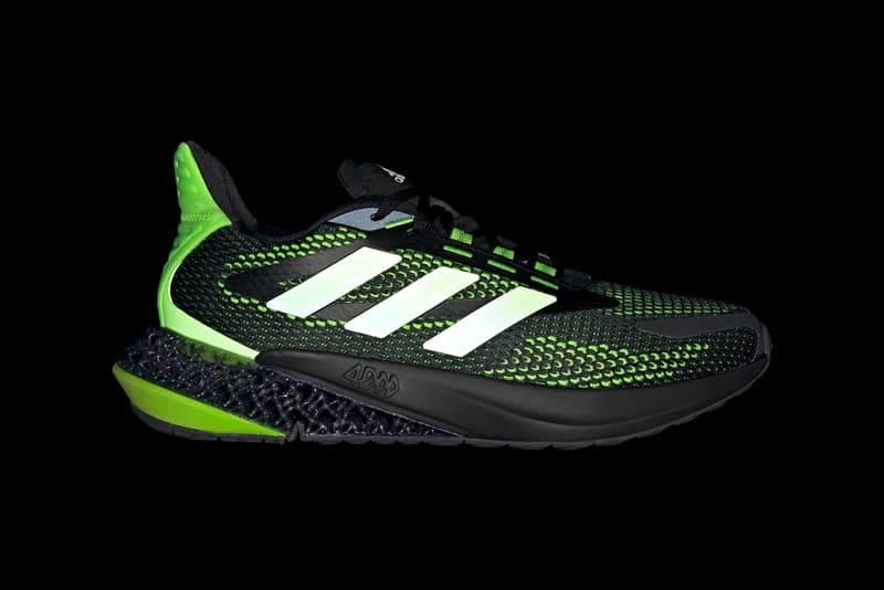 adidas running 4dwfd pulse core black signal green carbon Q46451 official release date info photos price store list buying guide