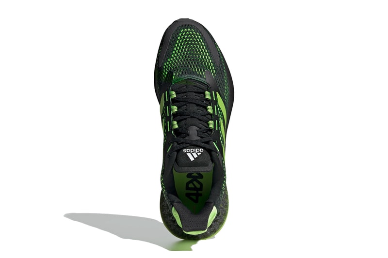 adidas running 4dwfd pulse core black signal green carbon Q46451 official release date info photos price store list buying guide
