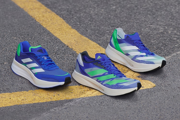 adidas Marks Marathon Season With ADIZERO "Sonic Ink" Colorway