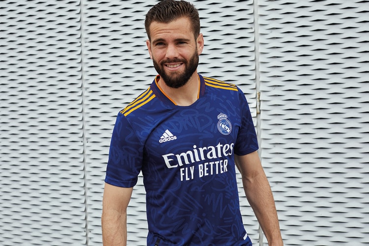adidas Adorns Real Madrid 2021/22 Away Jersey With Graffiti Prints