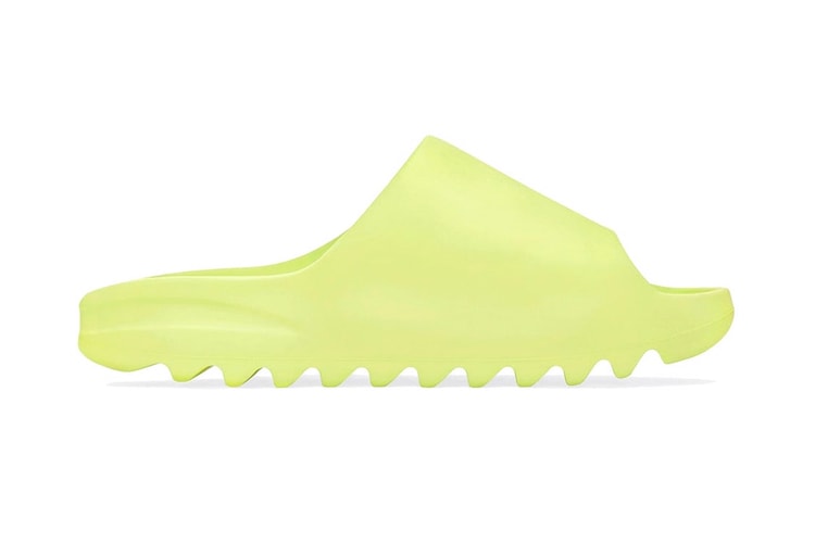 Take an Official Look at the adidas YEEZY Slide "Glow Green"