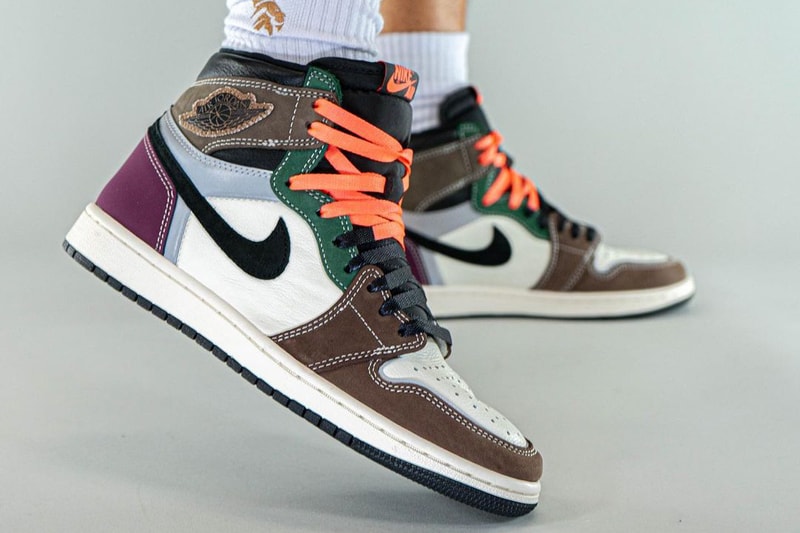 air michael jordan brand 1 hand crafted Black Archaeo Brown Dark Chocolate orange green blue white DH3097 001 official release date info photos price store list buying guide