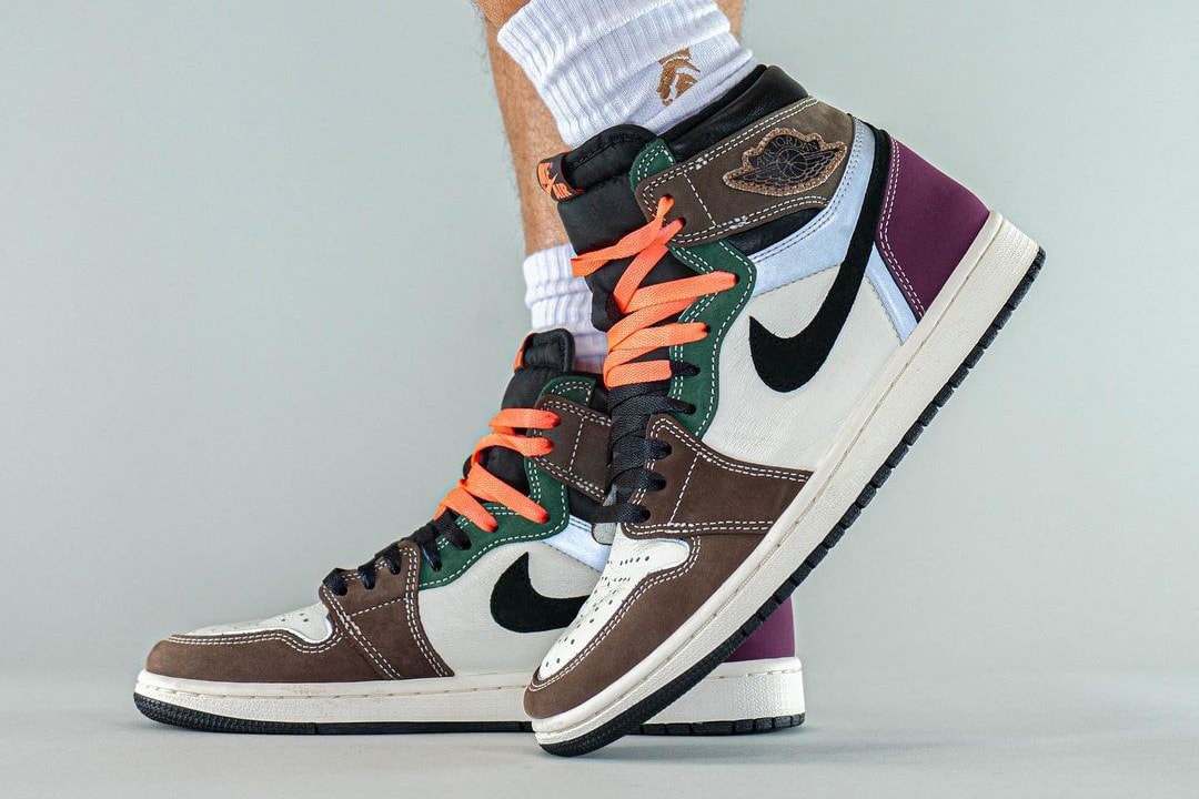 air michael jordan brand 1 hand crafted Black Archaeo Brown Dark Chocolate orange green blue white DH3097 001 official release date info photos price store list buying guide