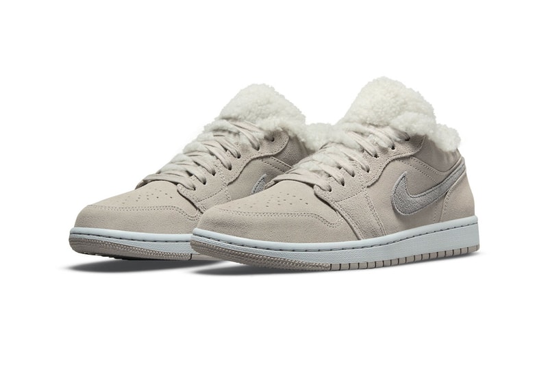 Air Jordan 1 Low "Sherpa Fleece" DO0750-002 Release 2021 Jordan Brand