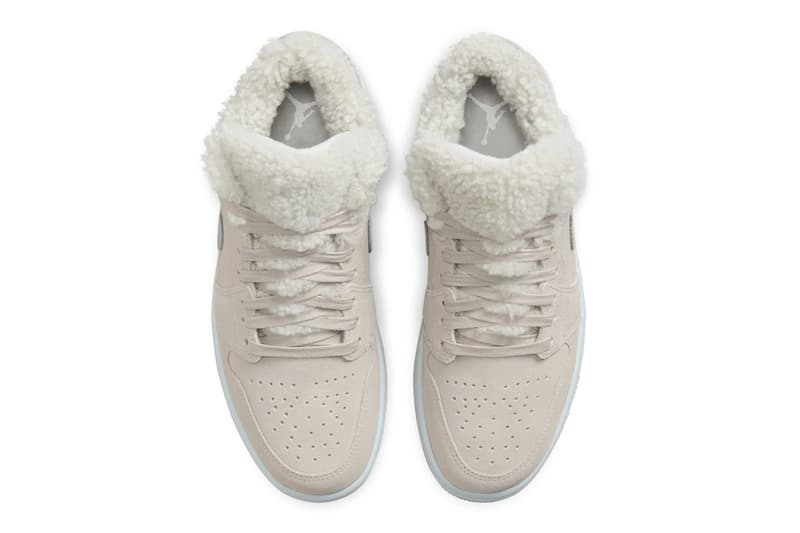 Air Jordan 1 Low "Sherpa Fleece" DO0750-002 Release 2021 Jordan Brand